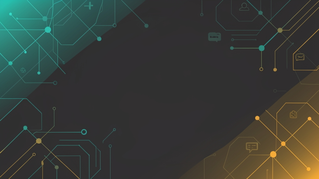 Abstract geometric illustration of interconnected nodes representing distributed team collaboration tools and workflows